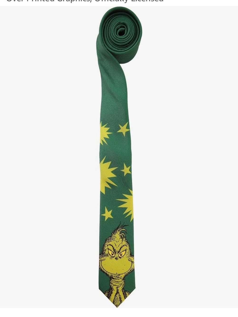 The Grinch Character Necktie